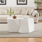  - CloudHouse Modern MGO Coffee Table Set with Geometric Design