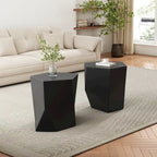 Modern MGO Coffee Table Set with Geometric Design