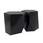 Modern MGO Coffee Table Set with Geometric Design