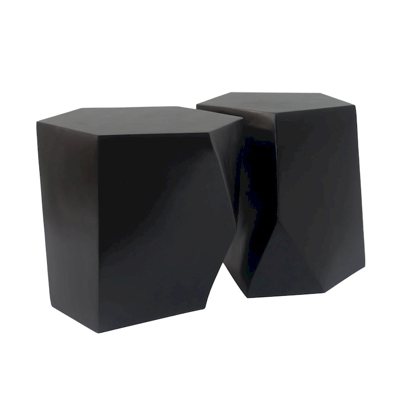 Modern MGO Coffee Table Set with Geometric Design