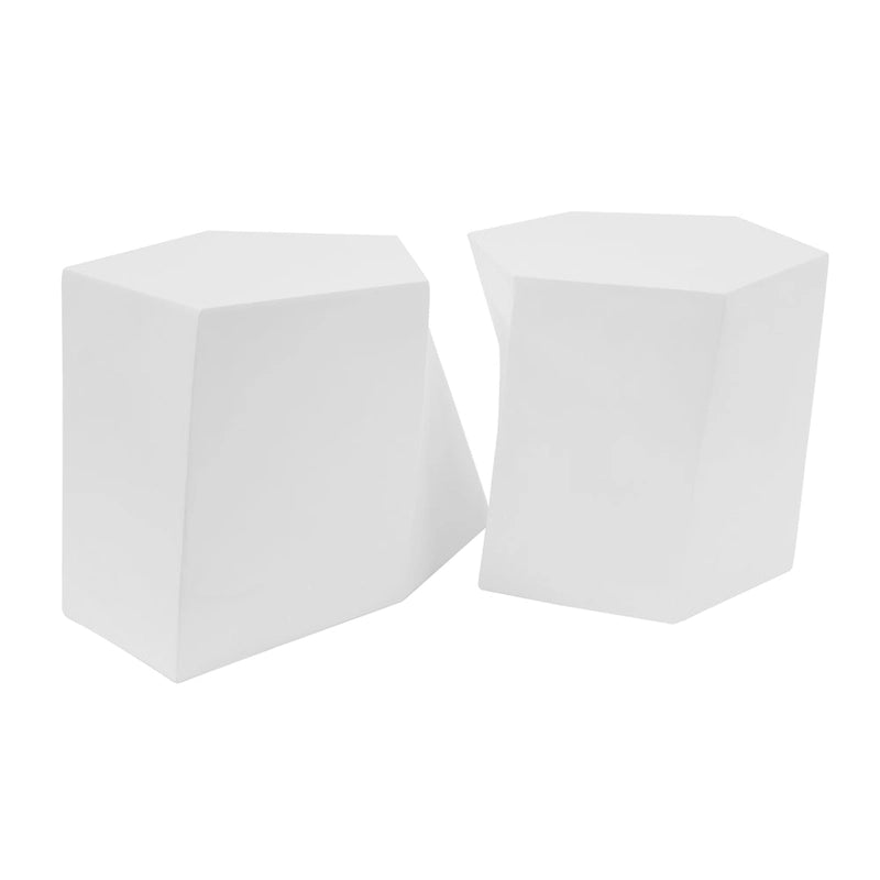 Modern MGO Coffee Table Set with Geometric Design