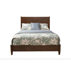 Brown Solid Wood California King Bed Frame