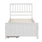 Twin size Platform Bed with Two Drawers