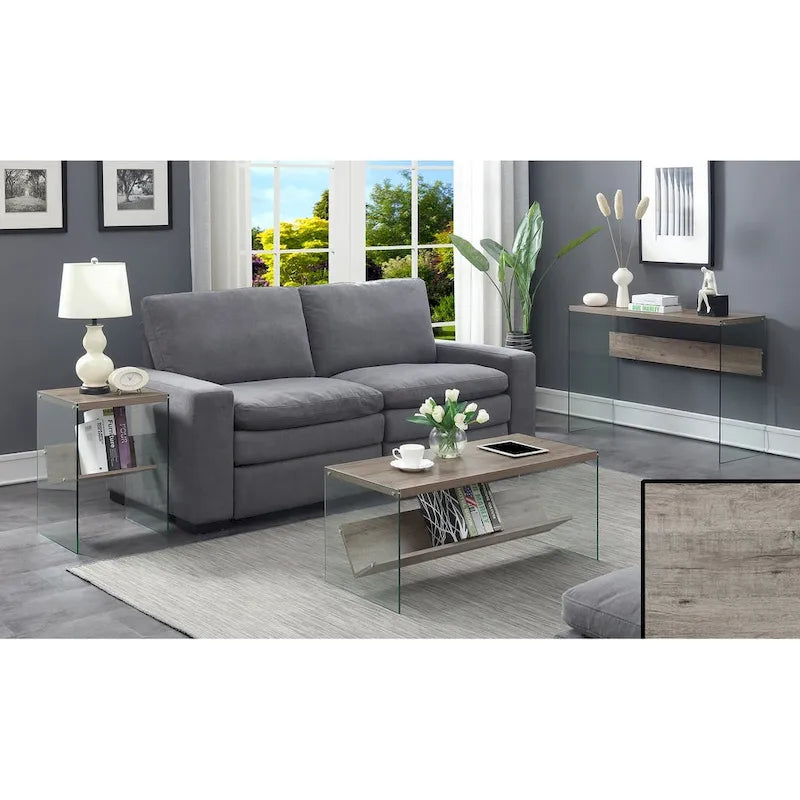 Glass Console Table/Desk