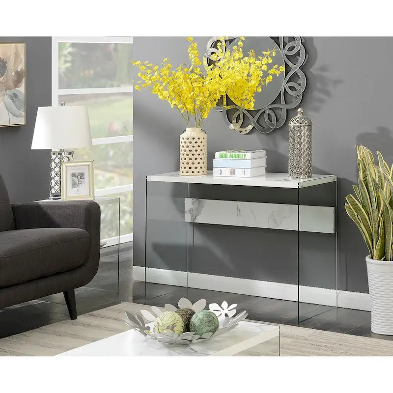 Glass Console Table/Desk