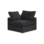 Large Modular Sectional Sofa Down Filled U-Shaped 4 Seater with 2 Ottoman