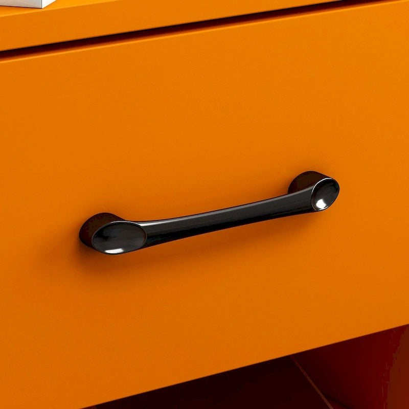 1-Drawer Nightstand With One-Open Shelf